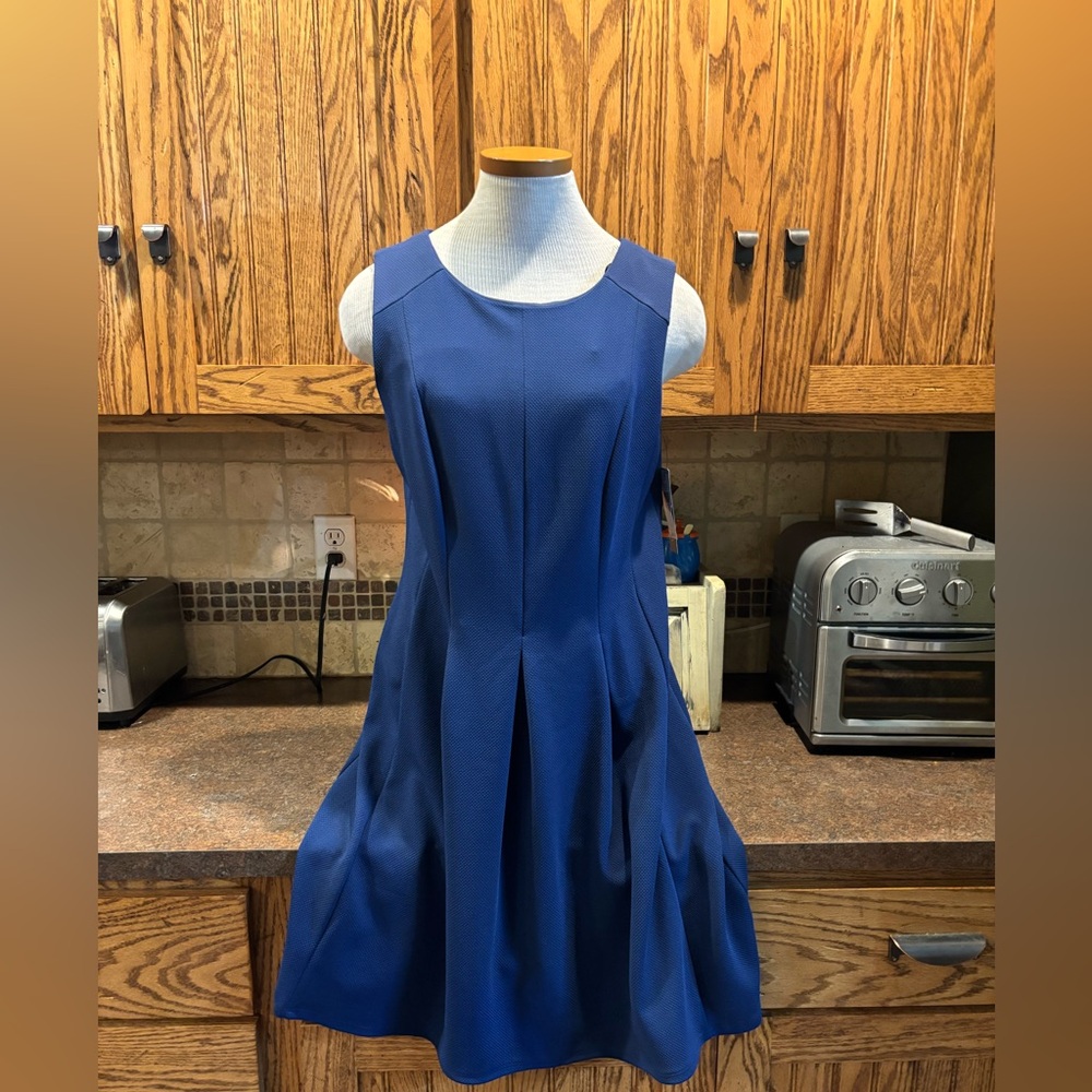 🔴AGB Royal Blue Midi Dress